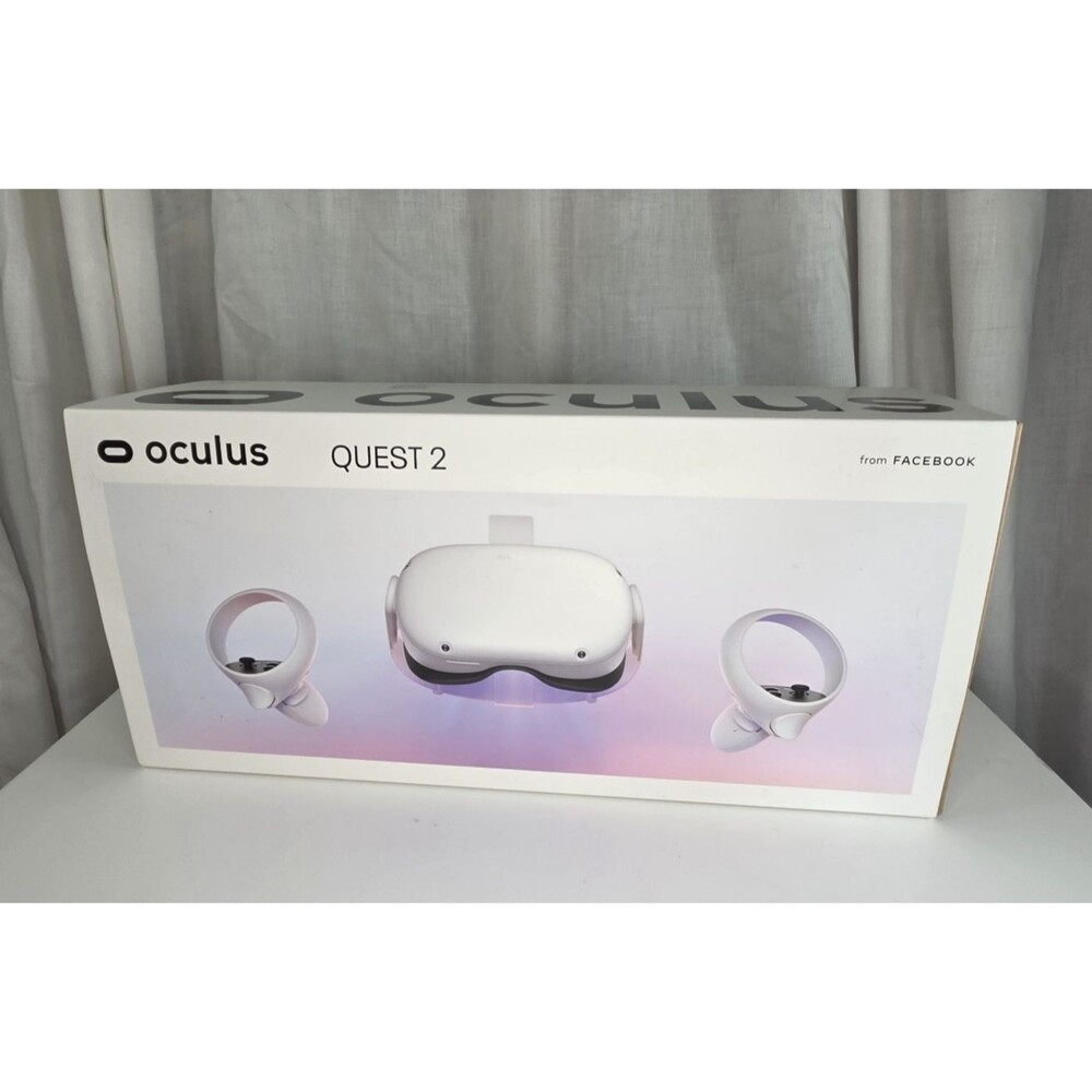 Oculus Meta Quest 2 128GB All-in-One VR Headset System Bundle FULLY Working